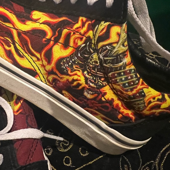 Vans Samurai Rising 6.5 Men’s Off The Wall Old Skool HTF - Picture 4 of 12